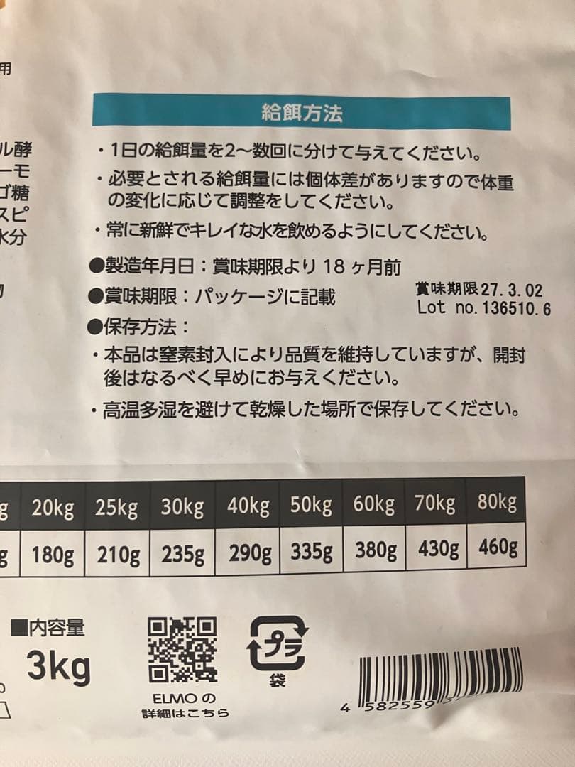 ELMO プロフェッショナーレ 成犬 リッチインチキン 3kg×1+800g×8