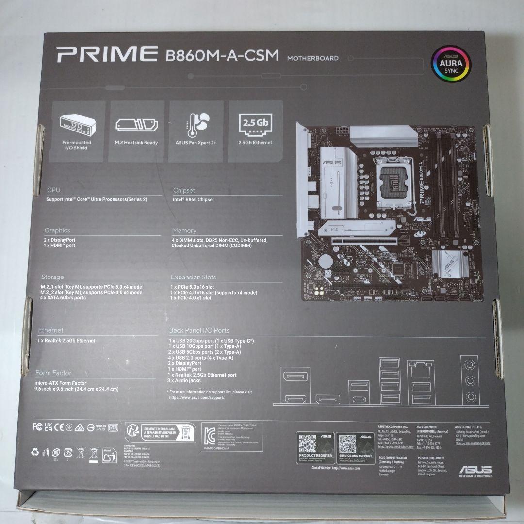 PRIME B860M–A–CSM 新品