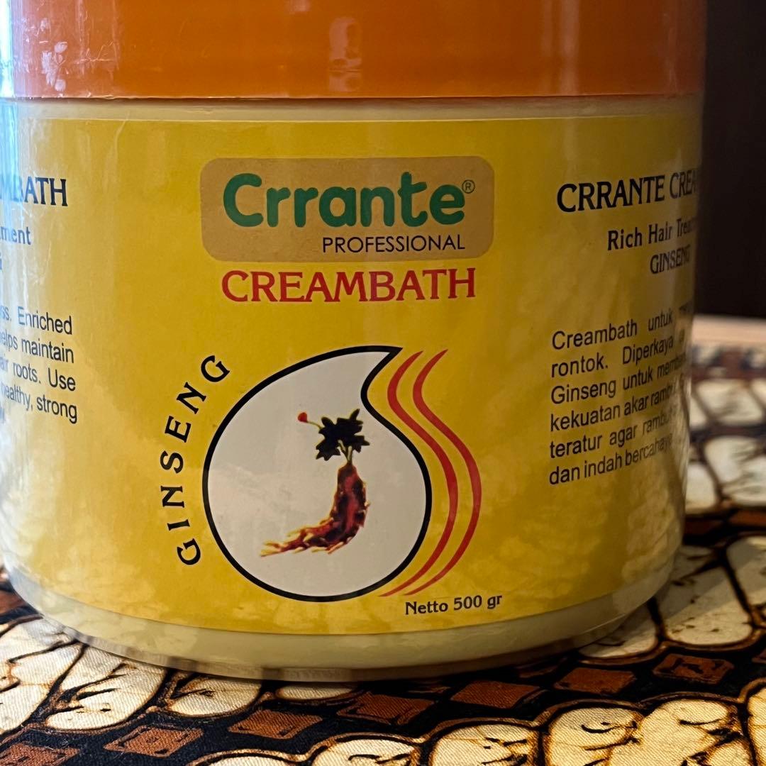 大容量 Crranteクリームバス ジンセン 500g×3、1kg×3