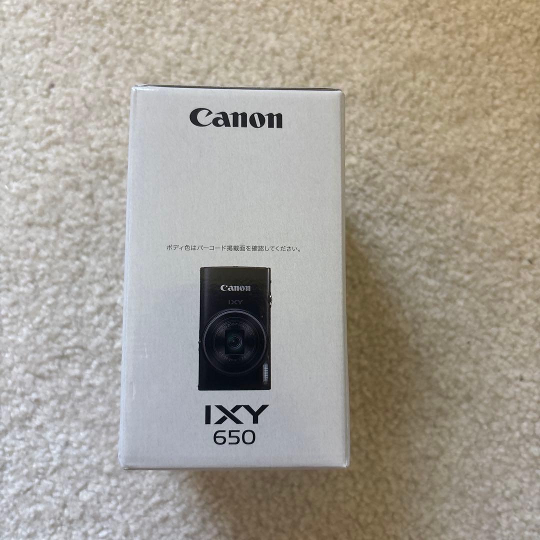 新品未開封 Canon IXY650 コンパクトデジタルカメラ　ブラック