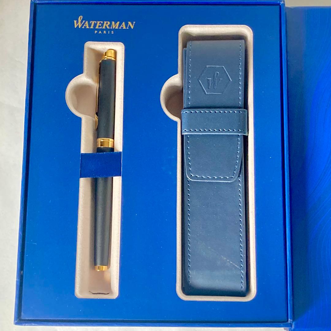 【美品】ウォーターマン 万年筆　メトロポリタンES M字 箱付