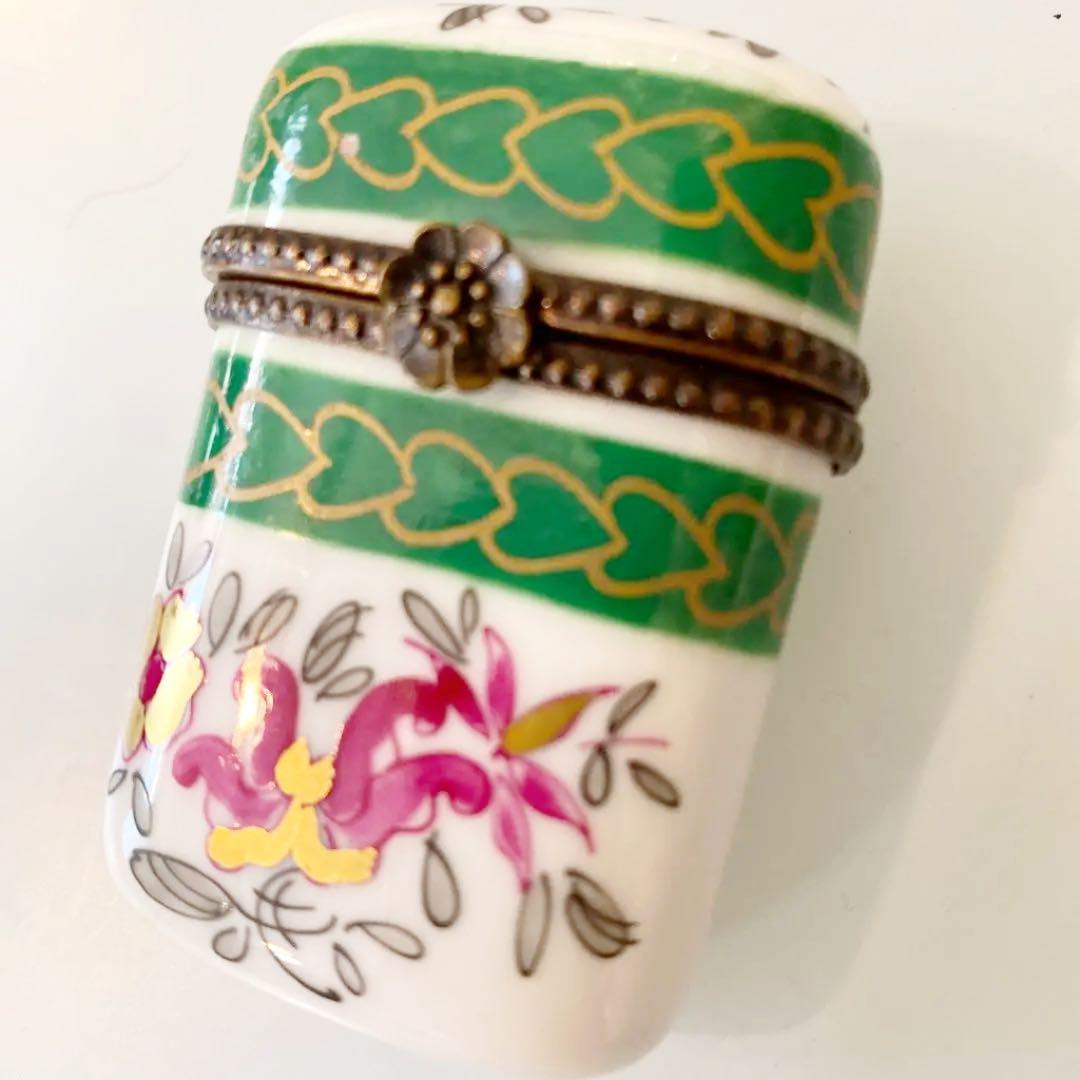 リモージュ　ピルケース　ハンドメイド