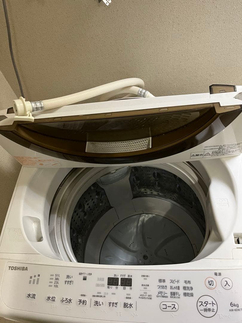 TOSHIBA 洗濯機 AW-6D6