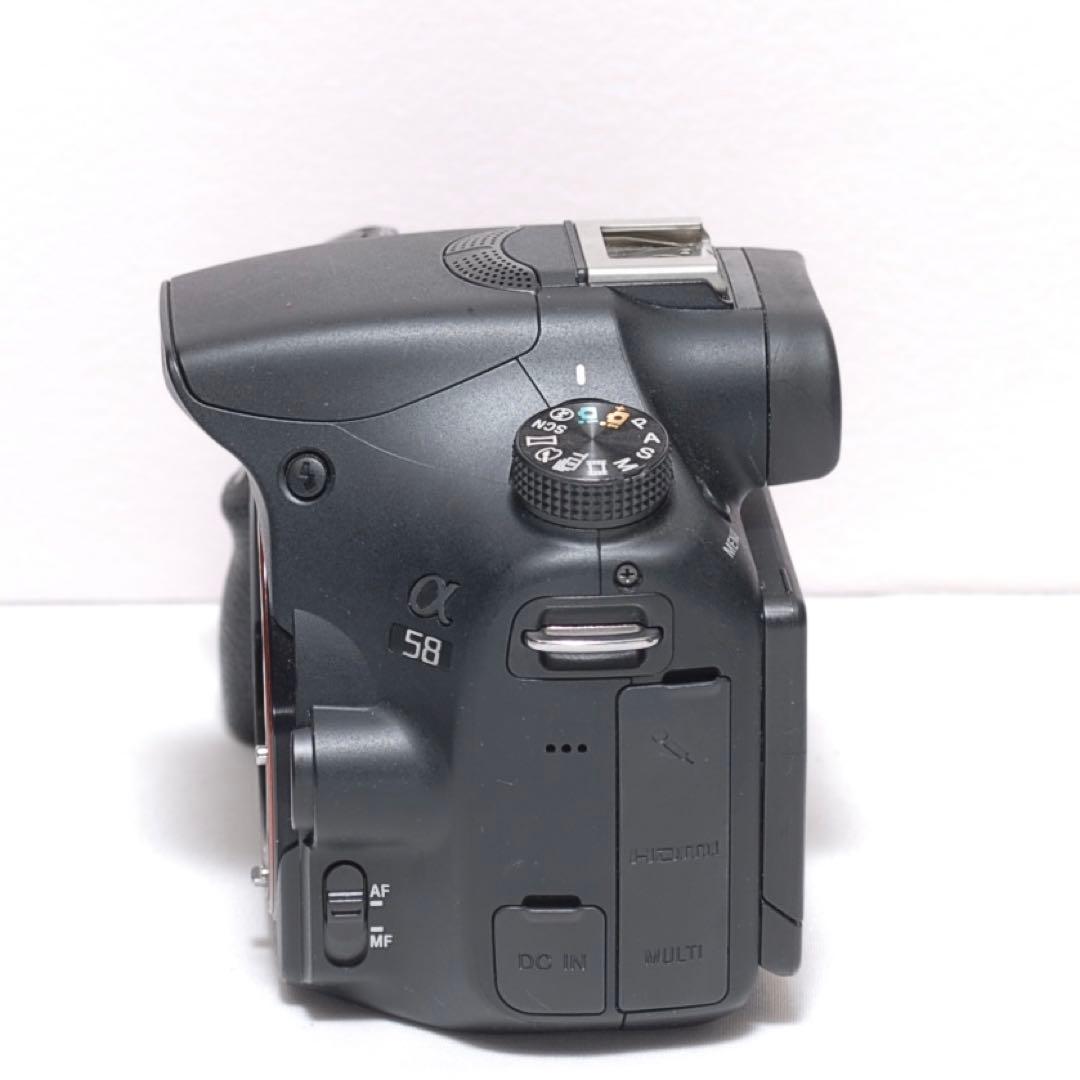✨美品✨SONY α58✨シングルレンズ✨すぐに使えます✨軽量モデル✨