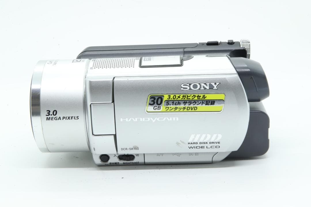 【N2146】 SONY Handycam DCR-SR100 シルバー