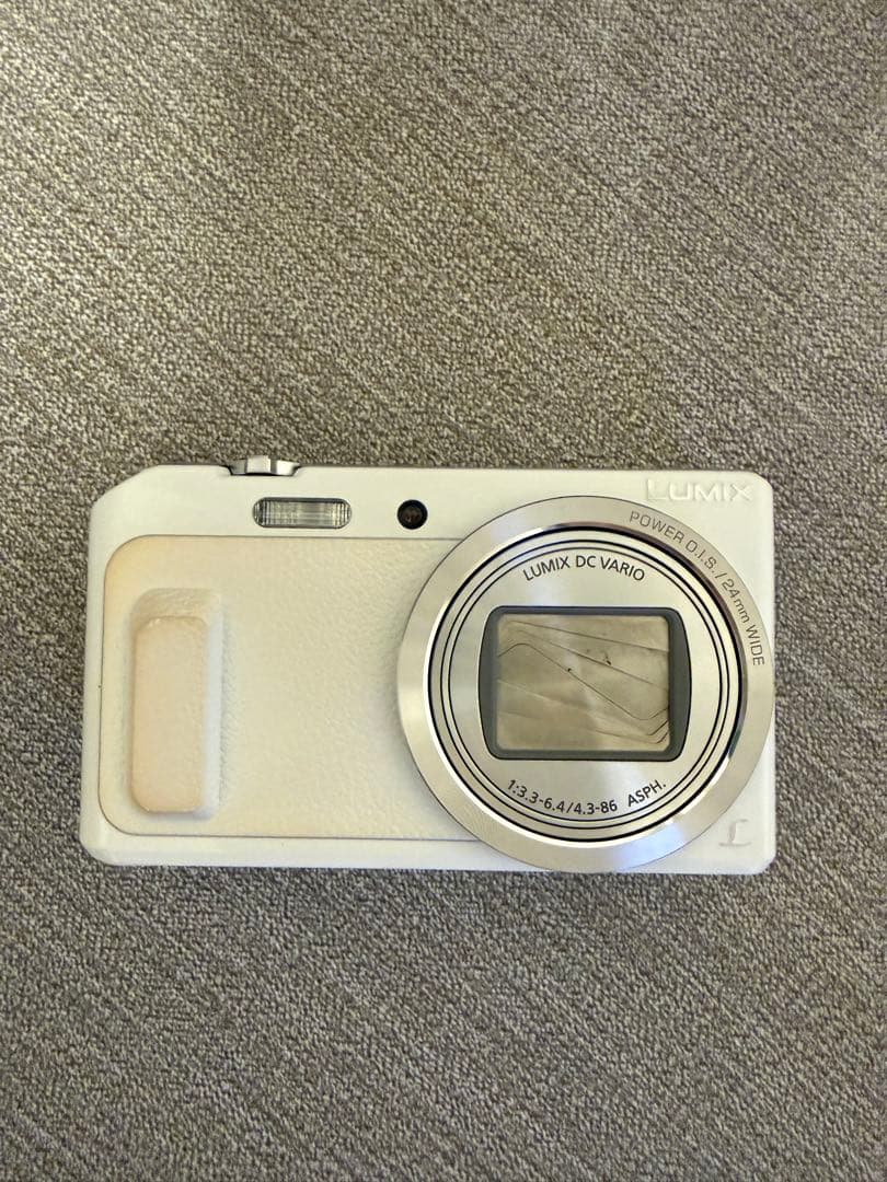 PanasonicLUMIX TZ57ホワイトデジカメ 動作確認済み 付属品付き