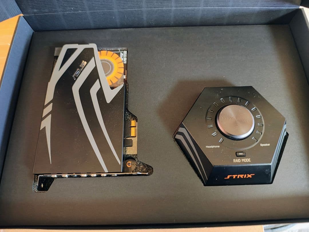 ASUS STRIX RAID PRO サウンドカード 動作確認済 箱付