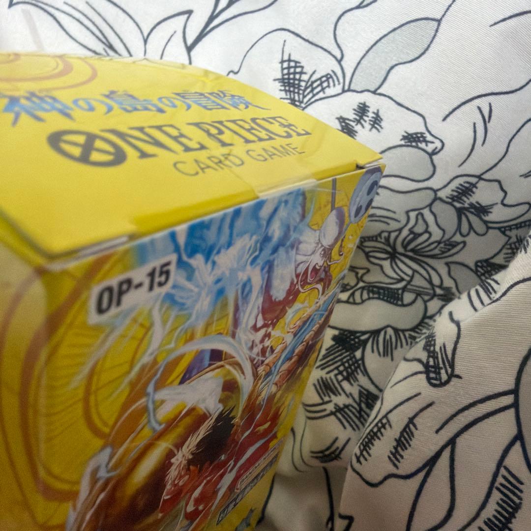 【BOX未開封 テープ付き】新弾BOX 神の島の冒険ワンピースカードゲーム