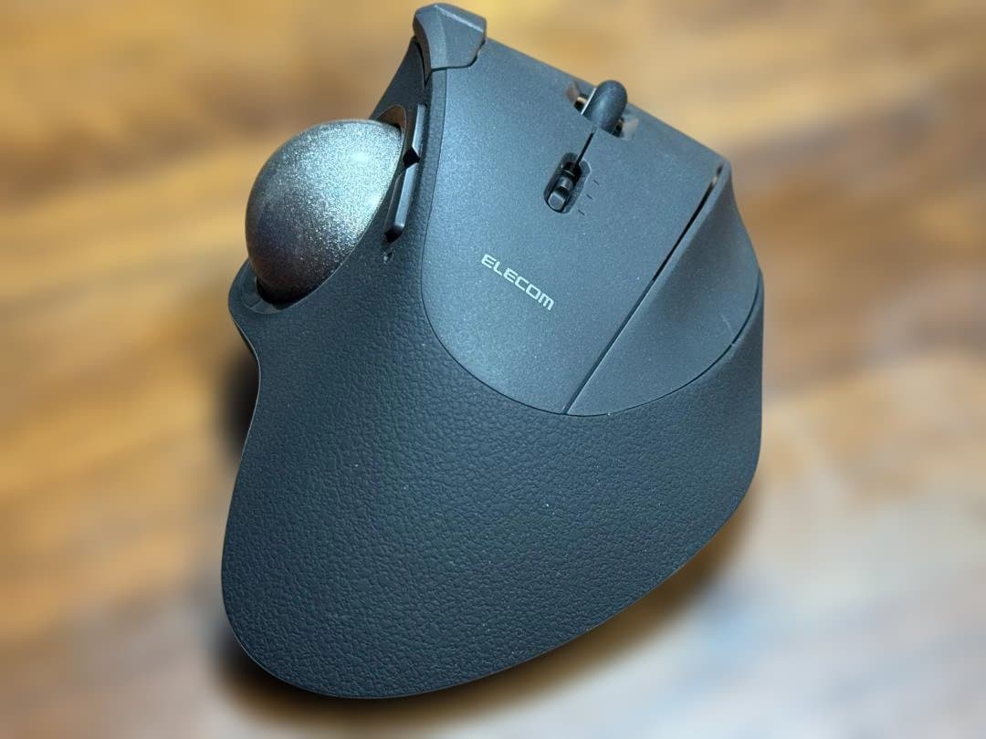 エレコム IST PRO トラックボール M-IPT10MRSABK ほぼ未使用