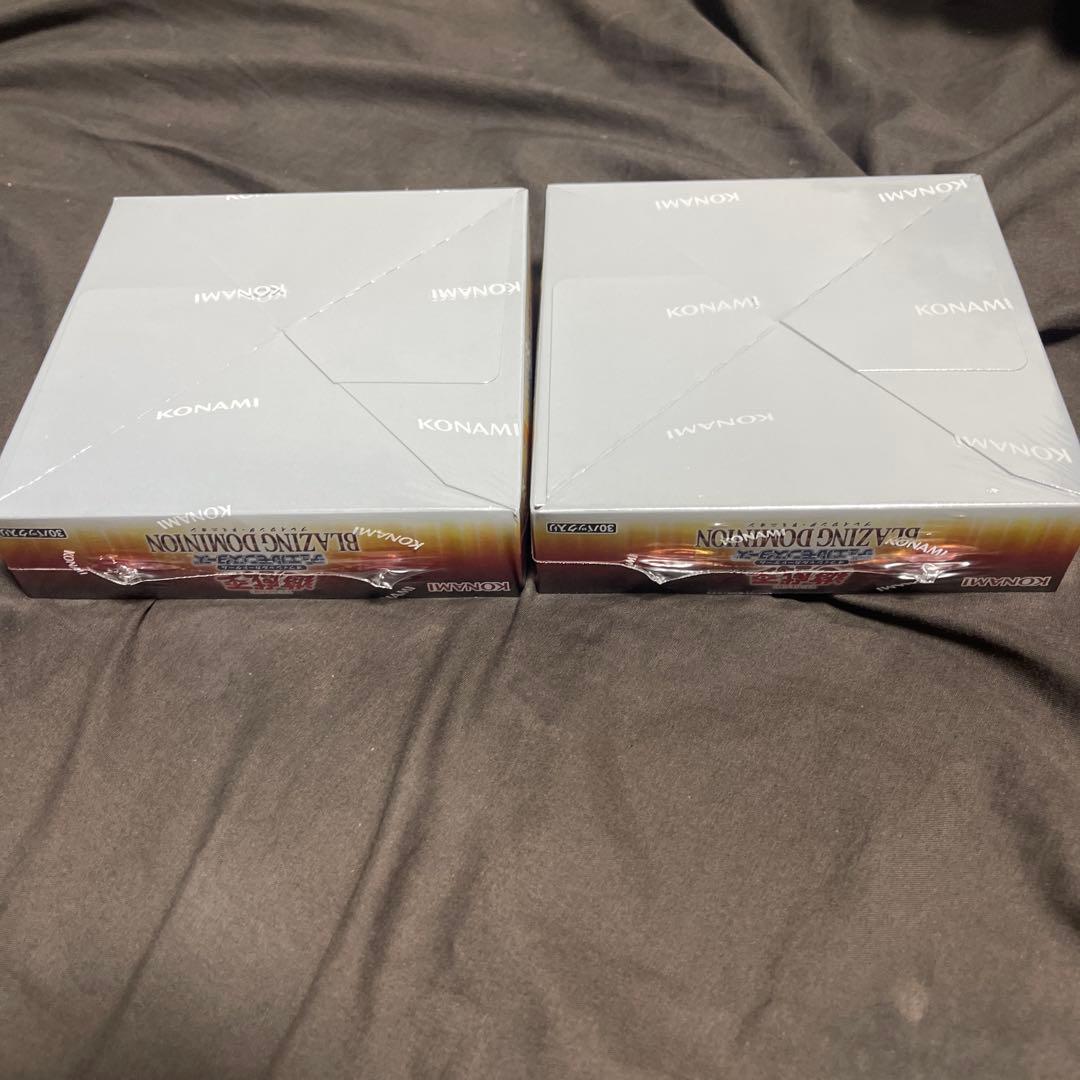 遊戯王OCG ブレイジングドミニオン & 白の物語　合計2BOXと4箱