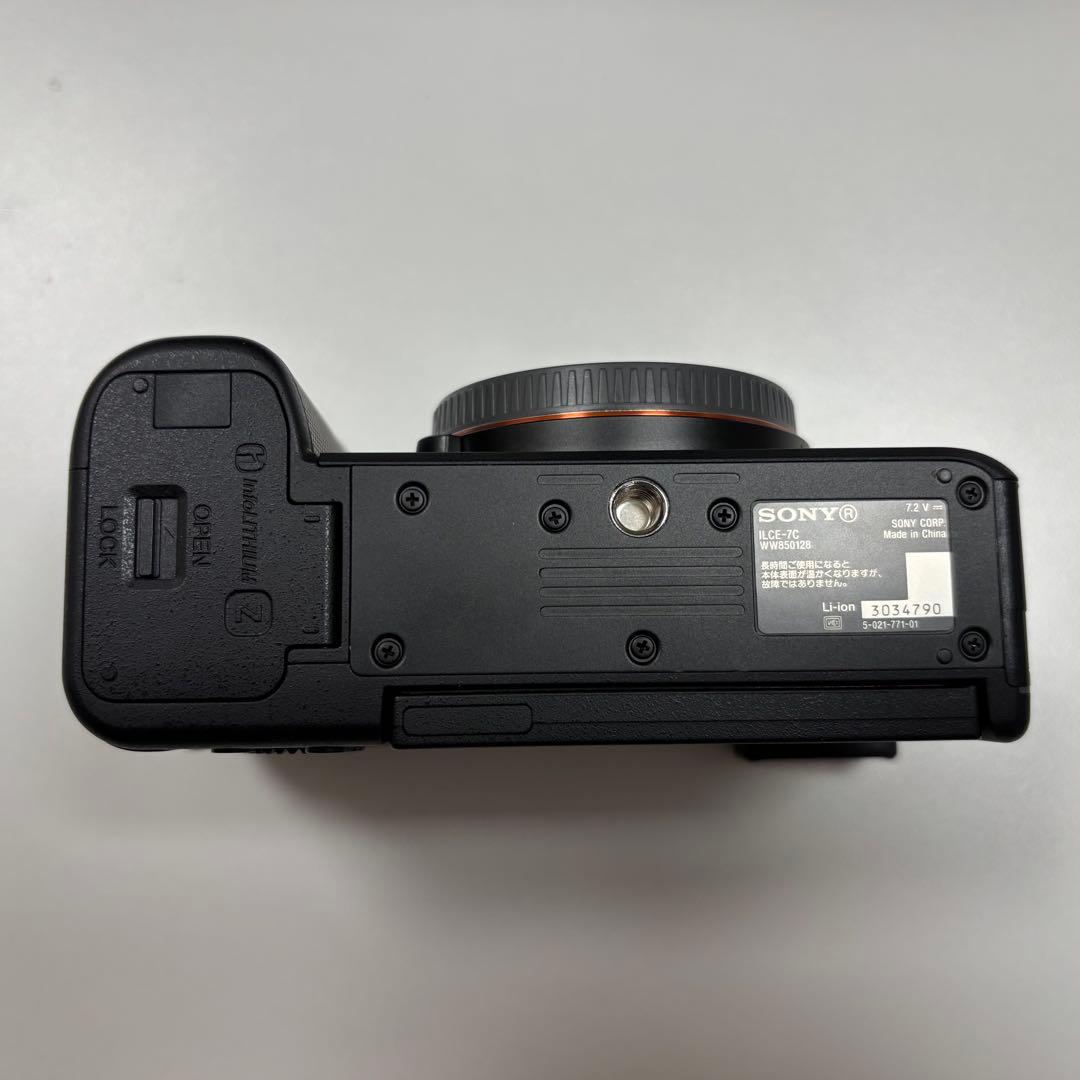 【シャッター数1,972枚】SONY α7C ILCE-7C ブラック