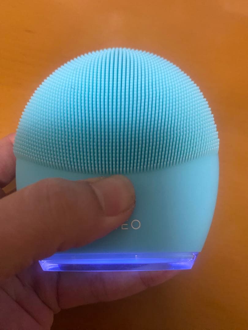 FOREO LUNA 3 洗顔ブラシ 水色 USB充電ケーブル、巾着付き