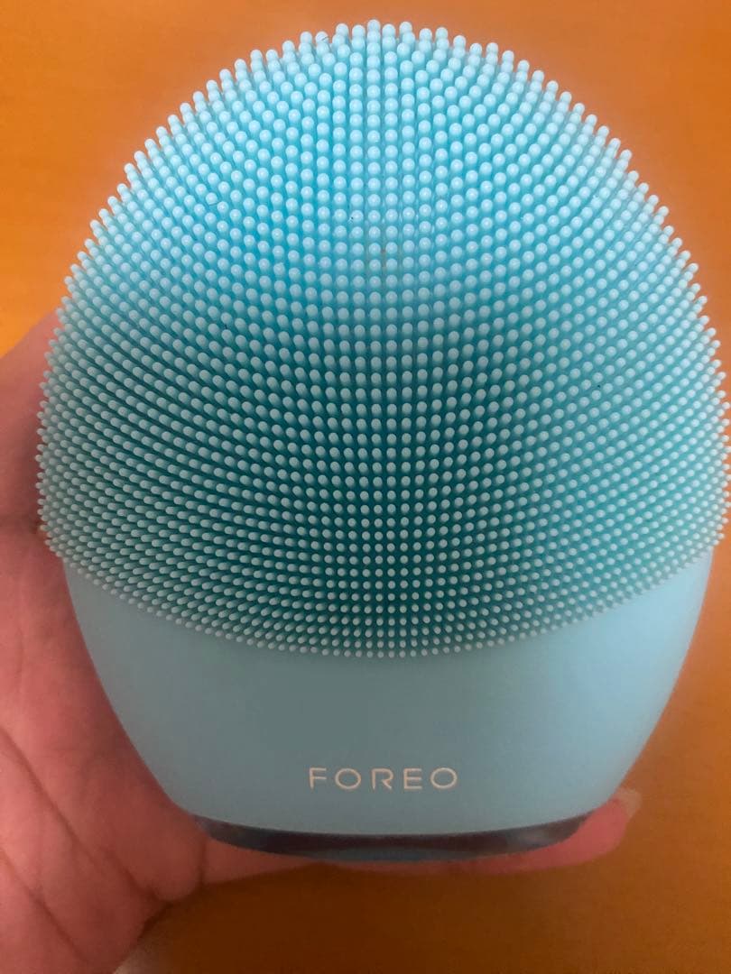 FOREO LUNA 3 洗顔ブラシ 水色 USB充電ケーブル、巾着付き