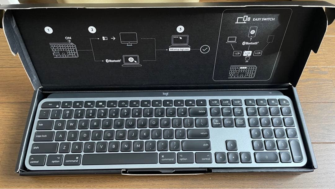 ロジクール キーボード KX800M MX KEYS for Mac US配列