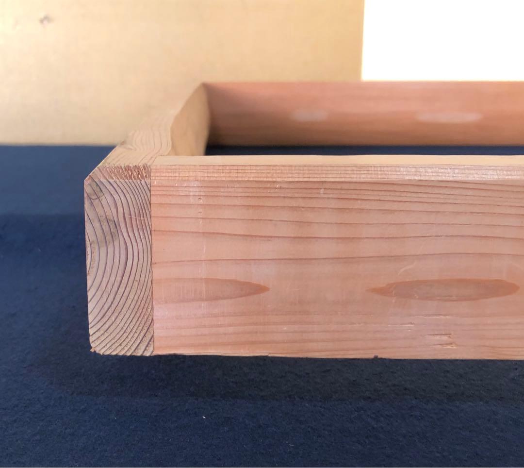 《R》茶道具 大炉用 炉縁 元箱　260316A2