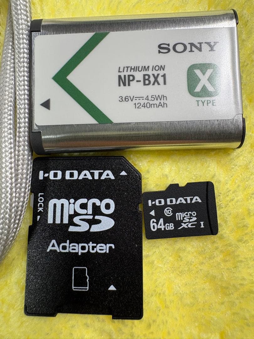 【動作OK】SONY DSC-WX500 ホワイト 30倍ズーム SDカード付
