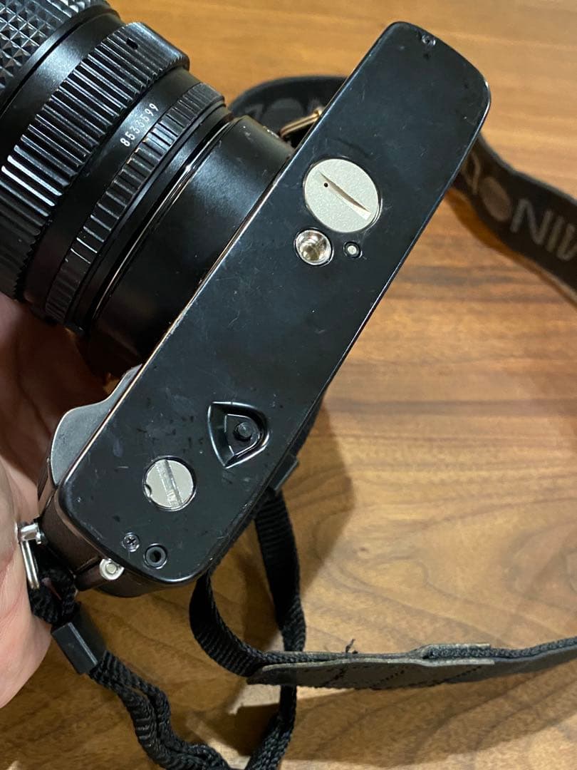 minolta X-7 フィルム一眼レフ　35-70 ズームレンズ付　動作品