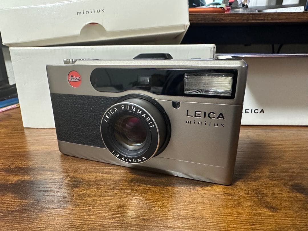 ライカ　leica minilux 1997年香港特別政府設立記念モデル