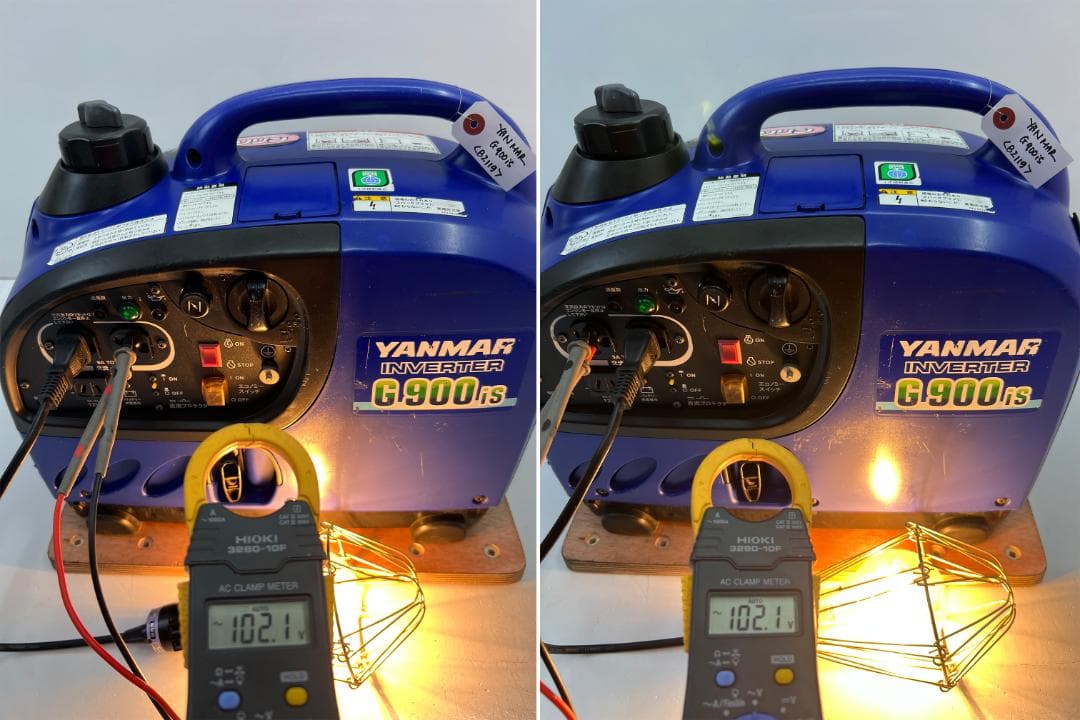 YANMAR ヤンマー インバーター発電機 G900IS 動作良好 ♪82119