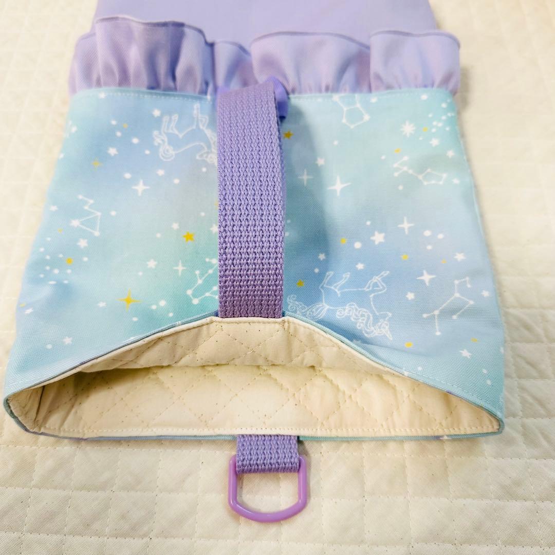 jun jun様　ハンドメイド　レッスンバッグ　ナップサック ユニコーン
