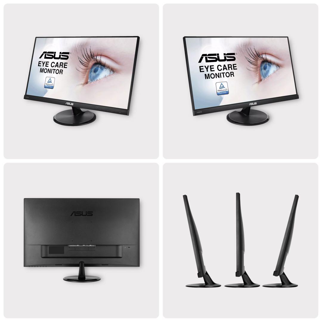エイスース PCモニター 23インチ 極美品 VC239H-J ブラック