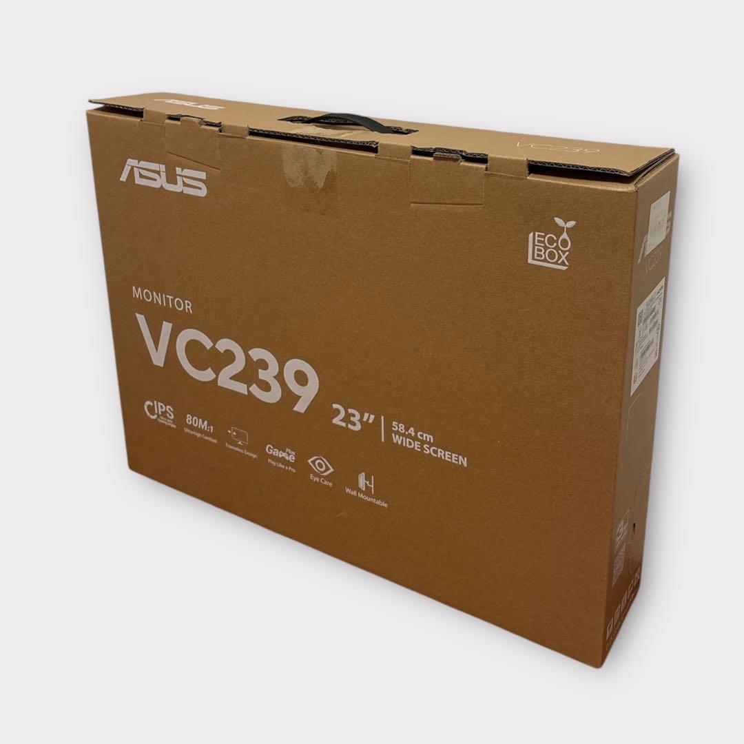 エイスース PCモニター 23インチ 極美品 VC239H-J ブラック