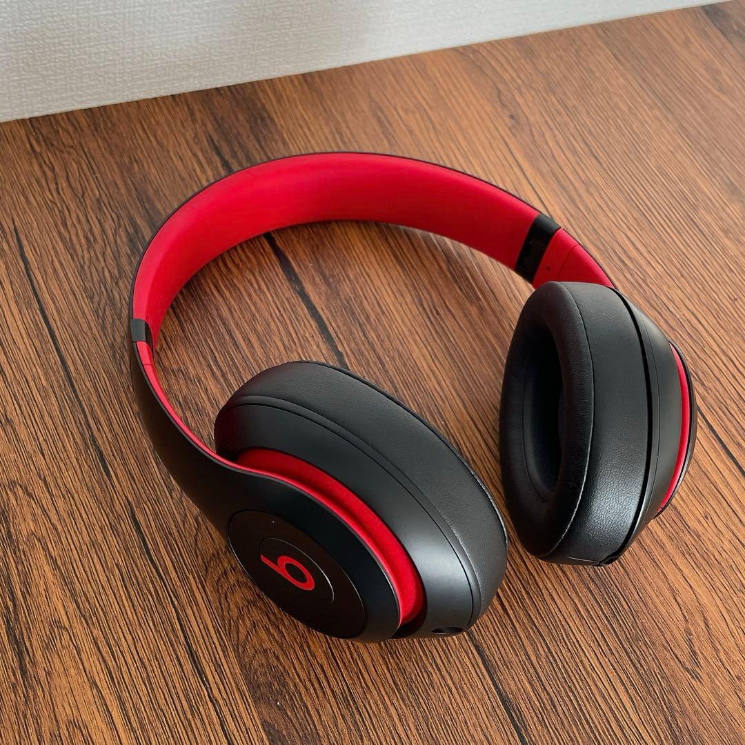 完品⭐️BEATS STUDIO3 WIRELESS ブラックレッド