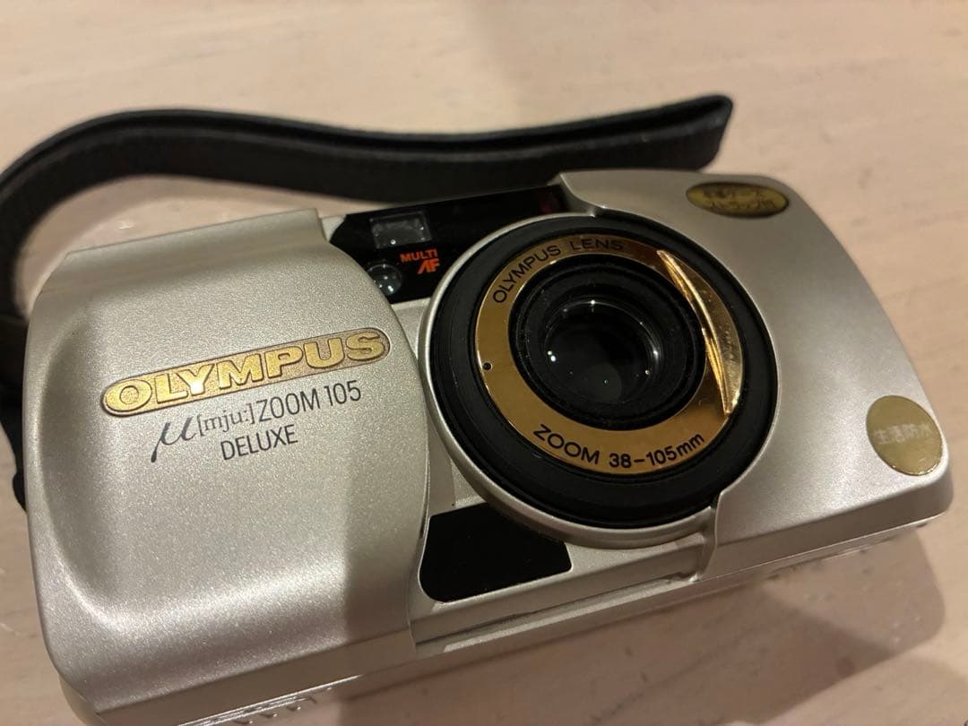 【ジャンク品】OLYMPUS μ[mju:] ZOOM105 フィルムカメラ