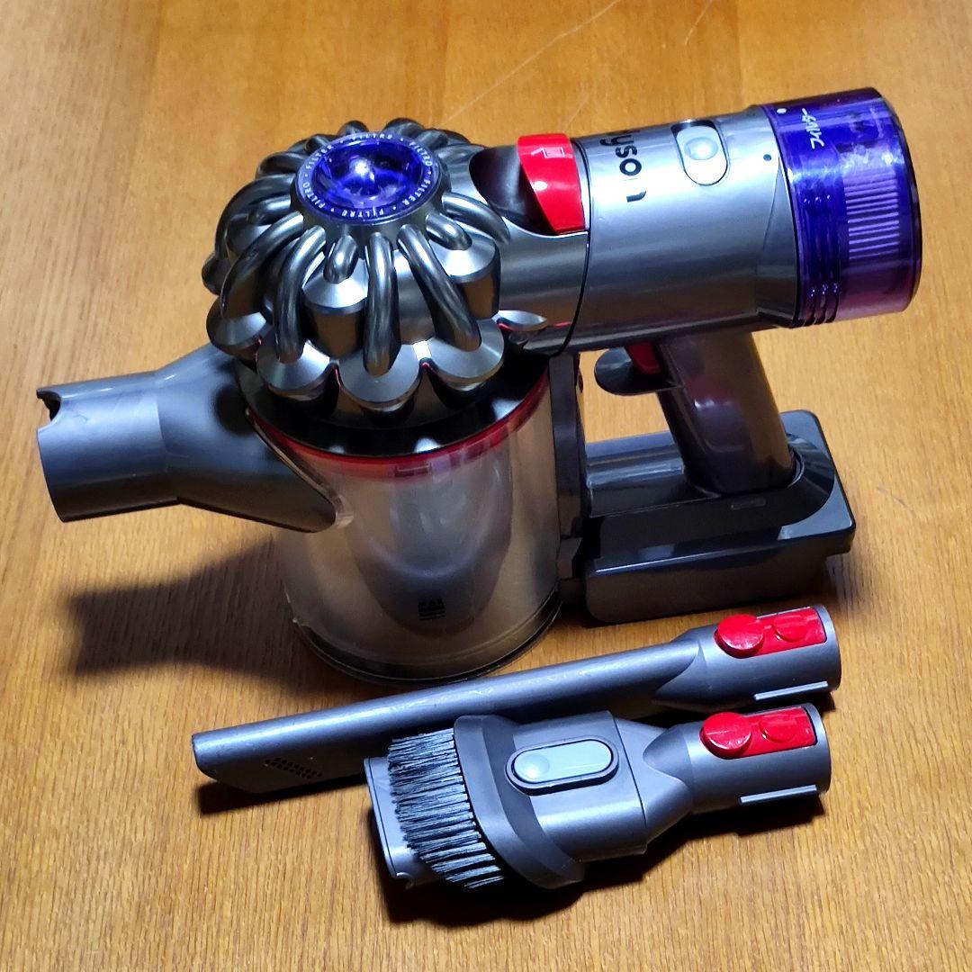 ダイソンV8 SV10K掃除機＋マキタ18vアダプターセット分解清掃済み 動作品