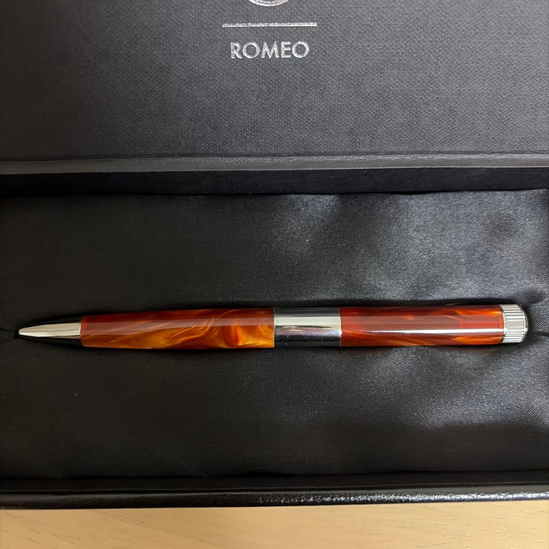 ロメオno.3細軸 イタリアンアンバー