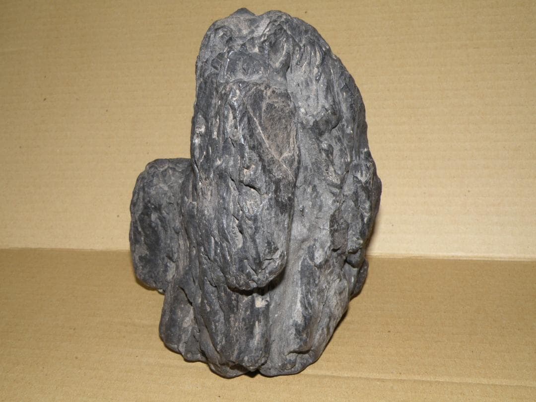 水石　釜無川滝石　鑑賞石　盆石