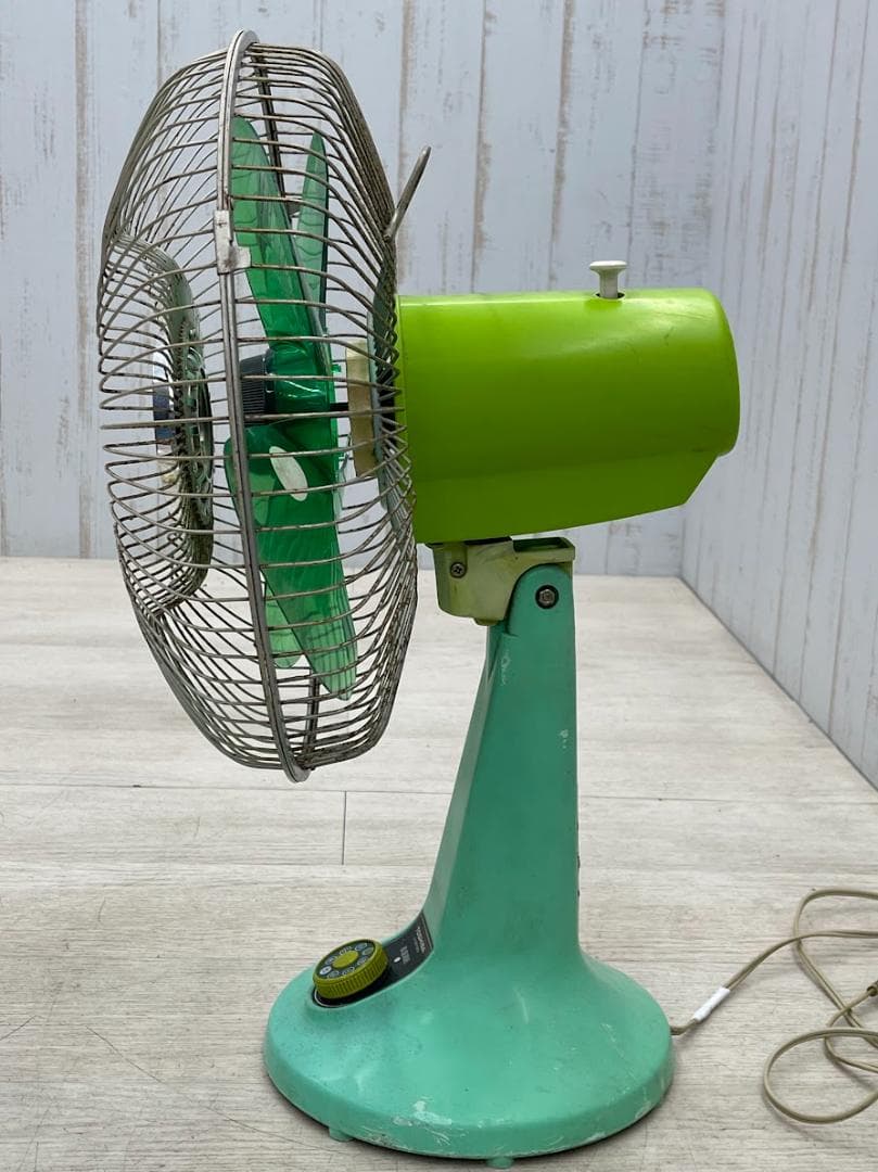 昭和レトロ 東芝 扇風機 D-30P32G 動作確認済 30cm 4枚羽根
