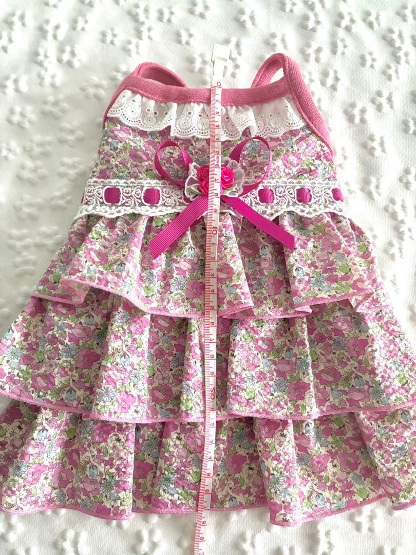 あーちゃん犬服ハンドメイドワンピース