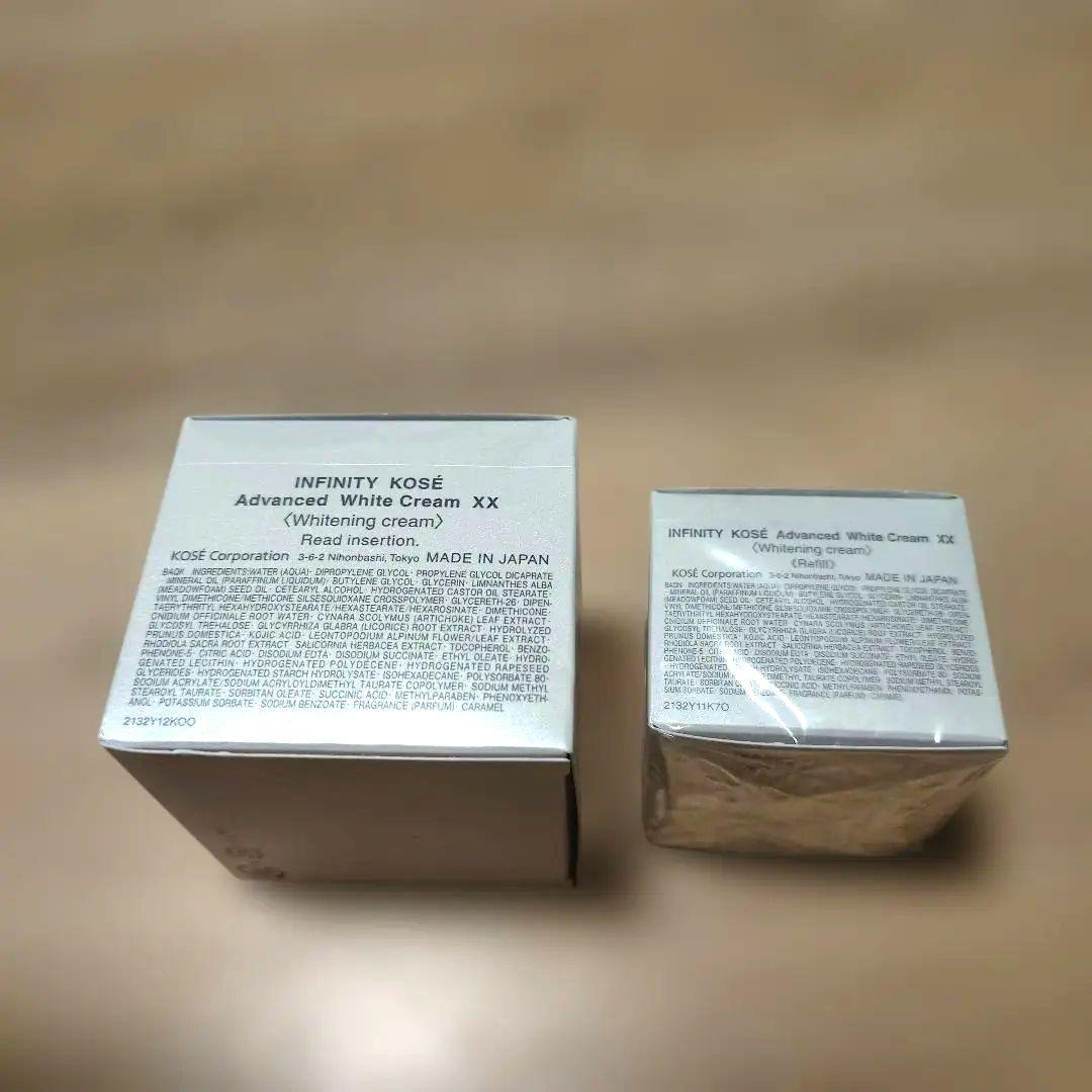 インフィニティ　アドバンストホワイトクリームXX★KOSE