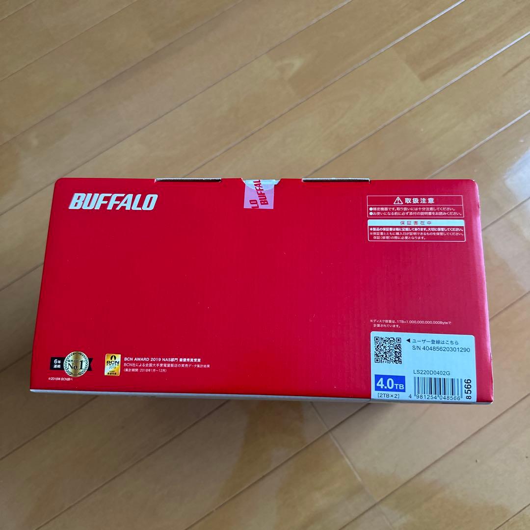 外付けハードディスク・ドライブ BUFFALO Link Station LS220D0402G
