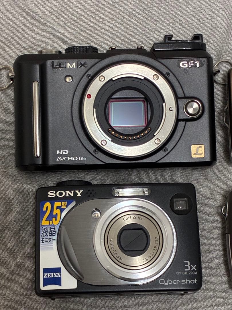 PANASONIC LUMIX/SONY/Nikon カメラまとめ4台