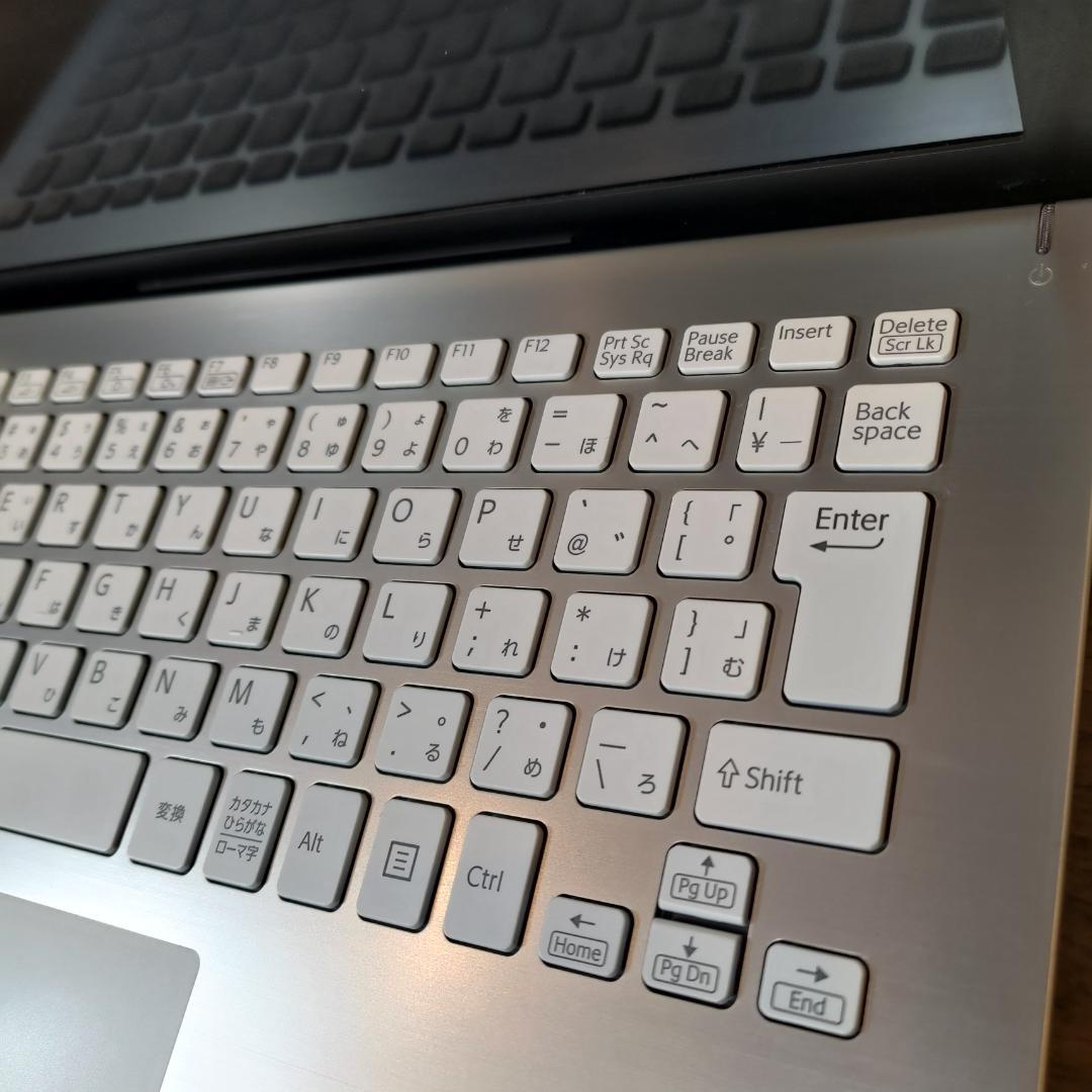 【超希少&美品】VAIO Pro PF ホワイト指紋認証オフィス付きノートPC