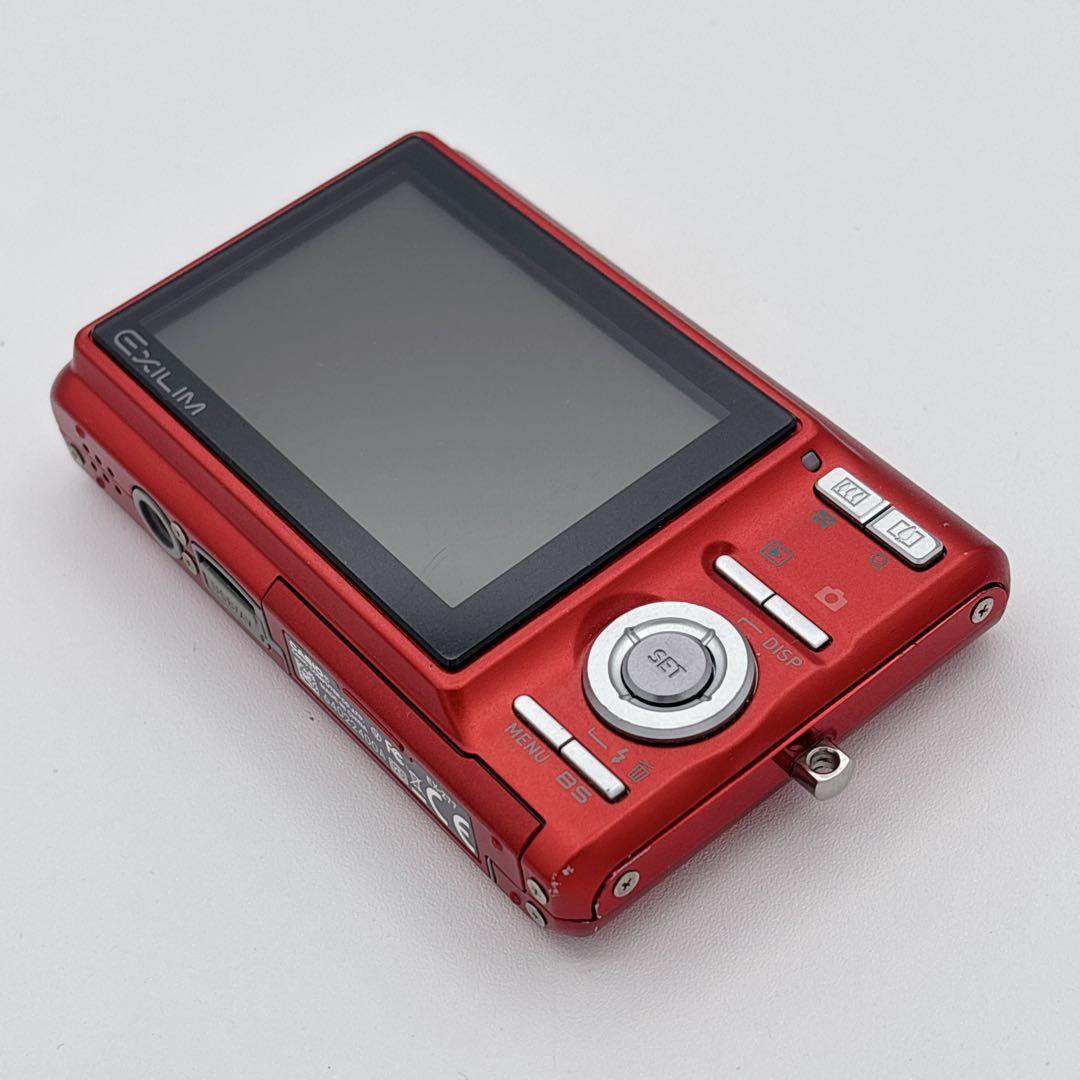 CASIO EXILIM EX-Z77 7.2MP コンデジ 赤 箱付 動作品