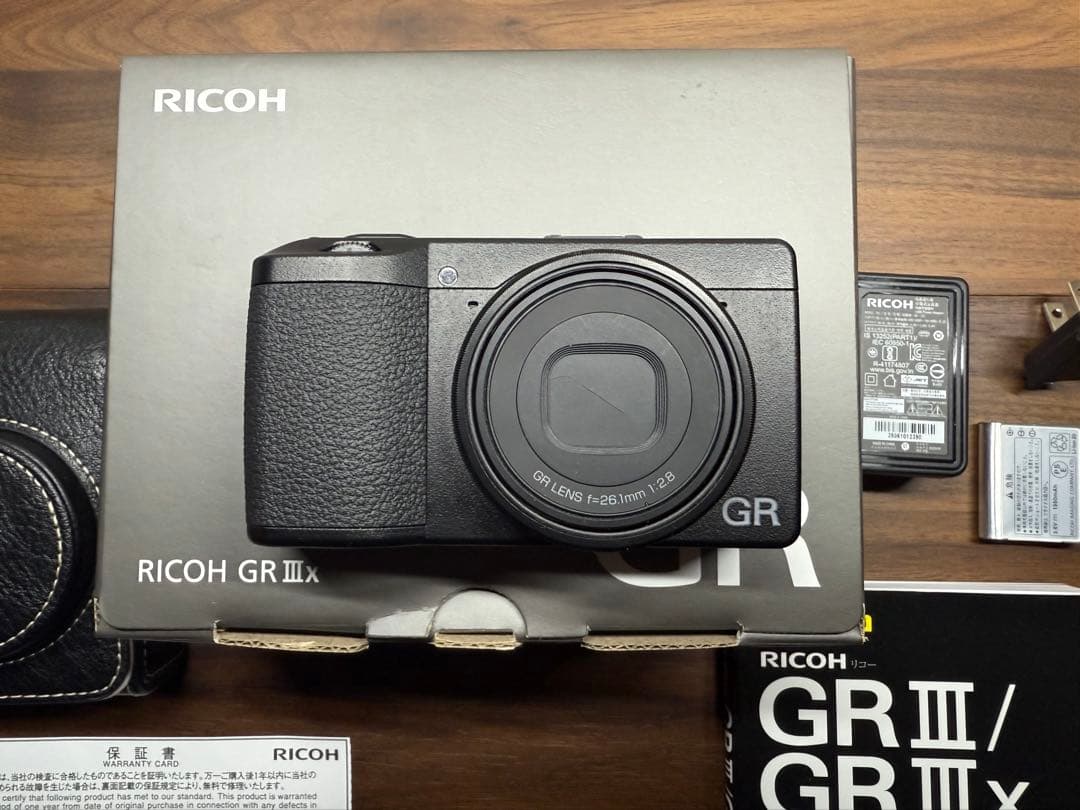 【美品】RICOH GR IIIx コンパクトカメラ