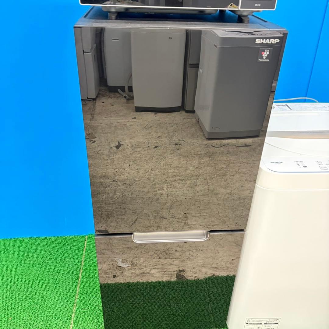 858 安心のSHARP製！！冷蔵庫　洗濯機　オーブンレンジ　3点セット　小型