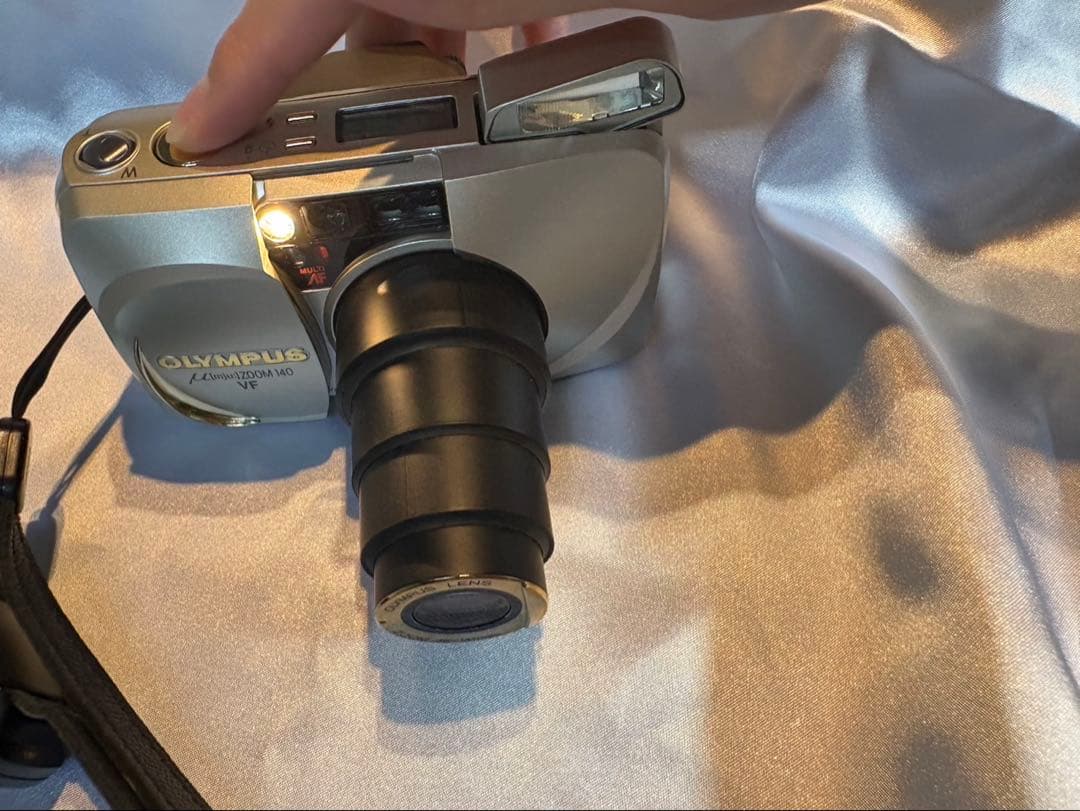 OLYMPUS μ ZOOM 140 VF フィルムカメラ リモコン ケース