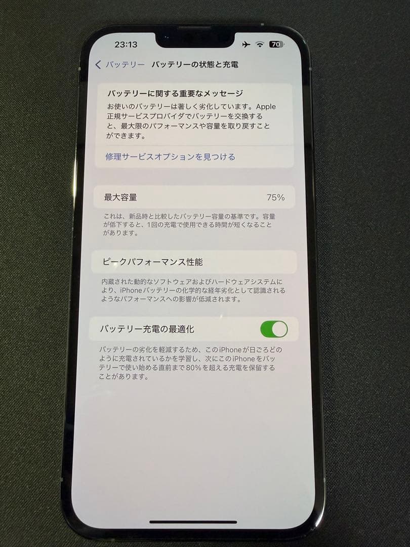 Apple iPhone 13 Pro MAX本体