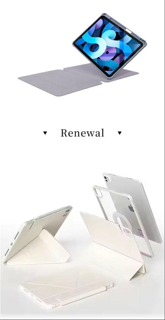 iPad Air M3 11インチ128GB パープル ケース・ガラスフイルム付