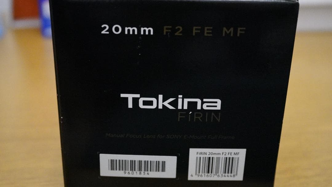 M*橋様 発送込みTOKINA 　FiRIN 20mm　 F2FE /MF α