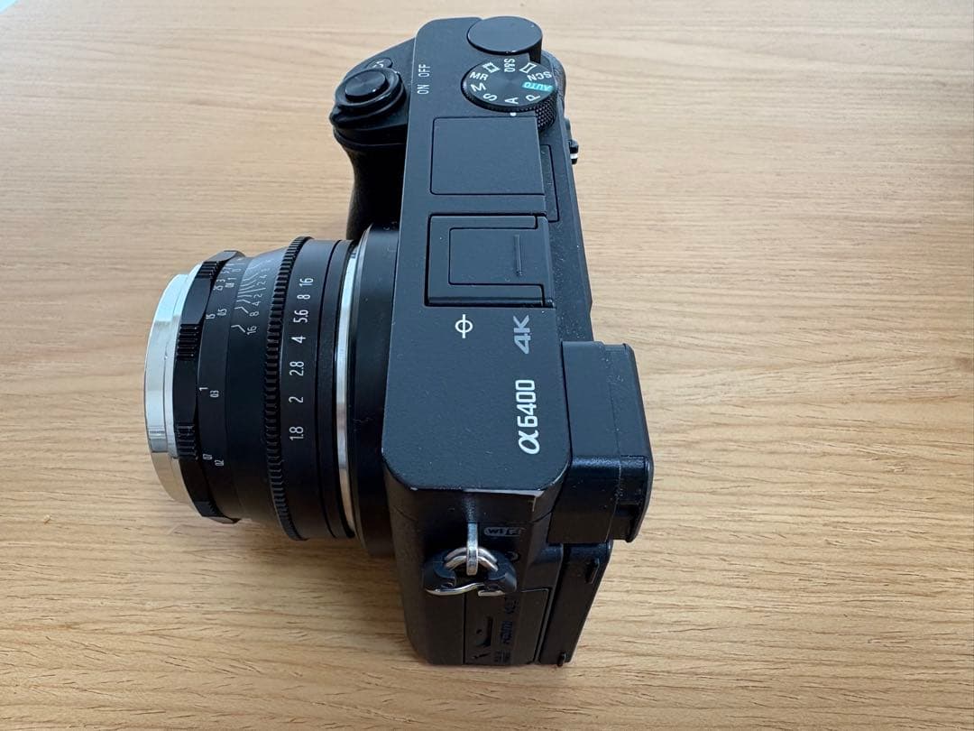 SONY α6400+望遠レンズ SEL55210+ Pergear 25mm