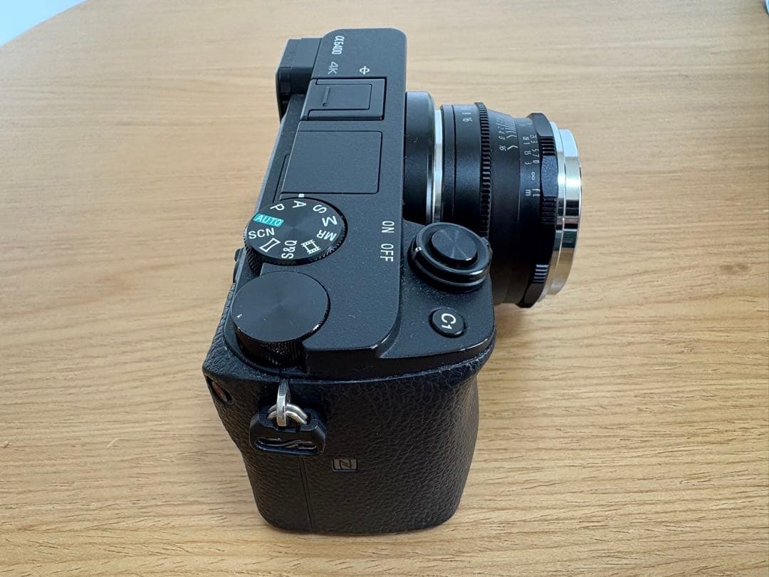 SONY α6400+望遠レンズ SEL55210+ Pergear 25mm