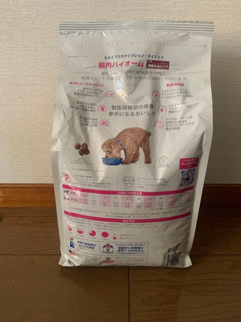 Hill's Prescription Diet 腸内バイオーム 小型犬用