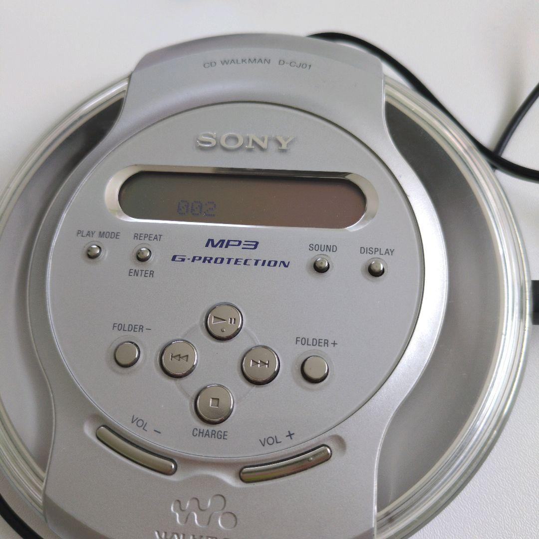 SONY ポータブルCDプレーヤー D-CJ01 WALKMAN　ジャンク