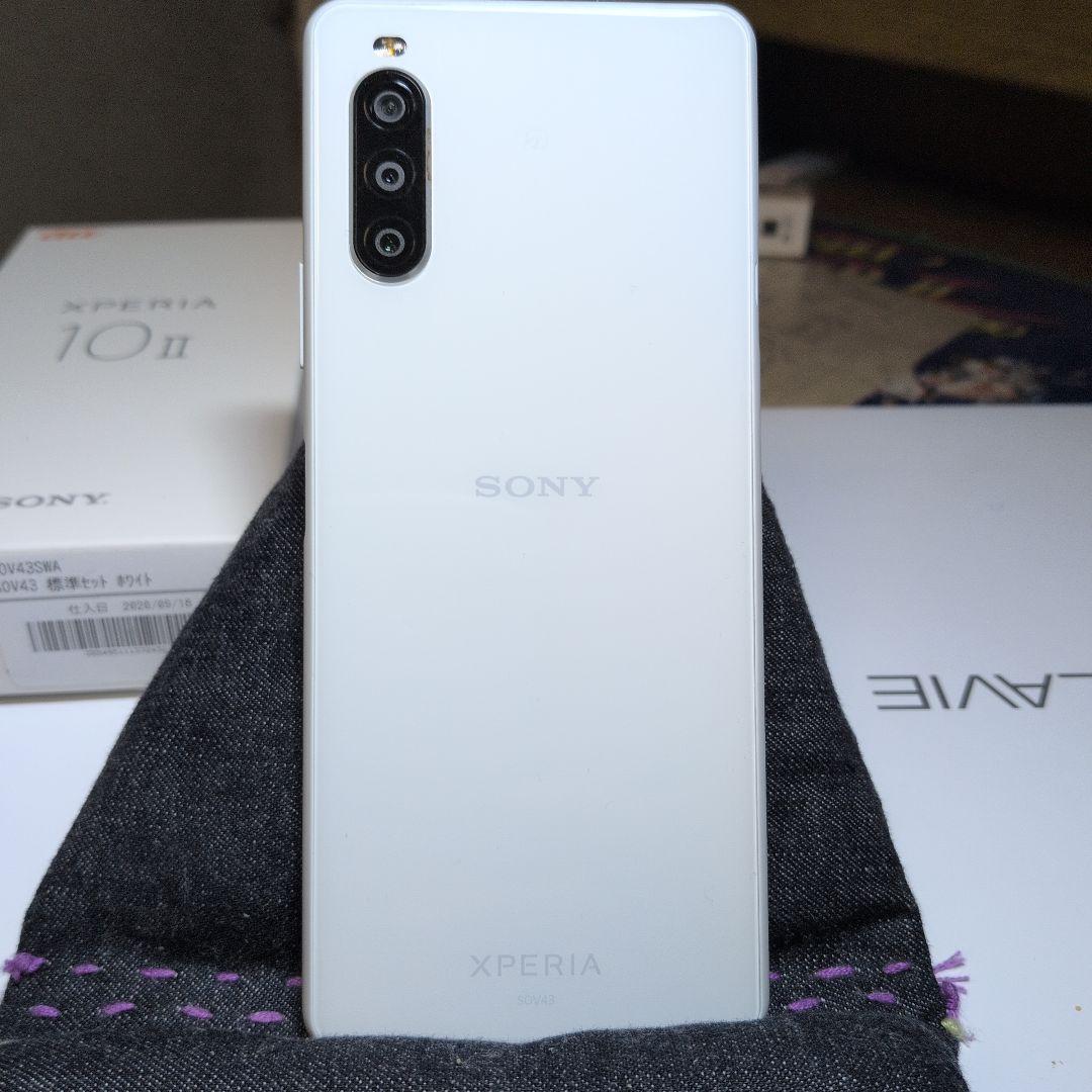 SONY Xperia 10Ⅱ　sov43 ホワイトAU