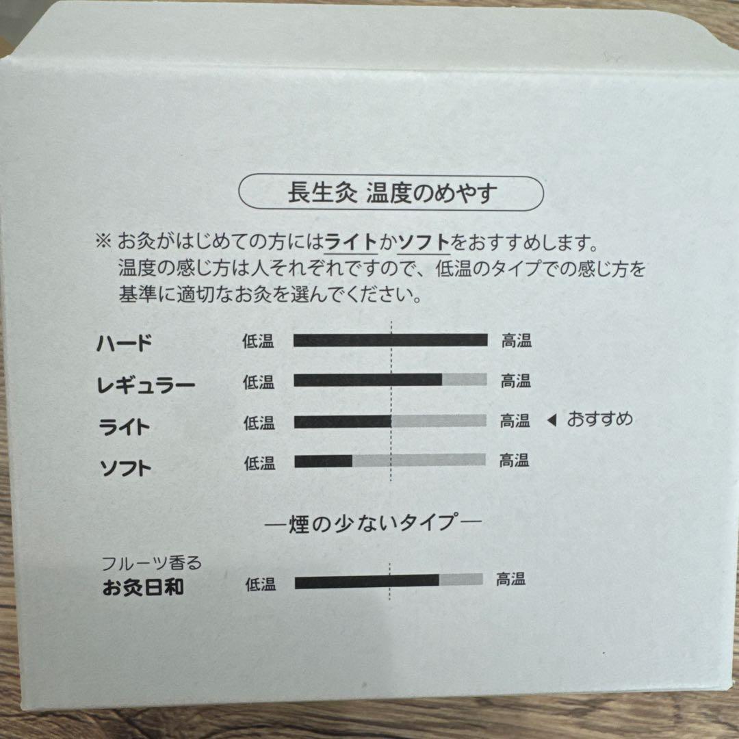 【新品未使用】長生灸 ソフト　お灸　1000荘入り